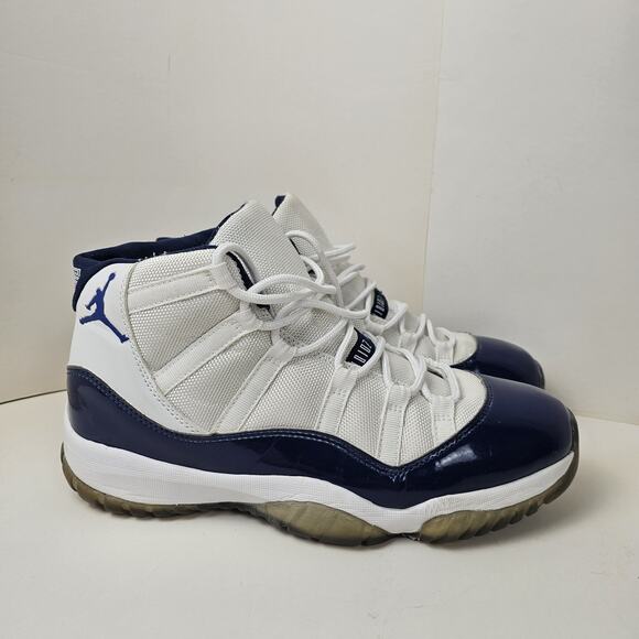 Air Jordan Retro 11s Legend Blue Mens Sz 9 One ! 376037-113 main image 10